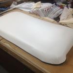 Golf Cart Seat - Re-Covered with hole in foam repaired. 